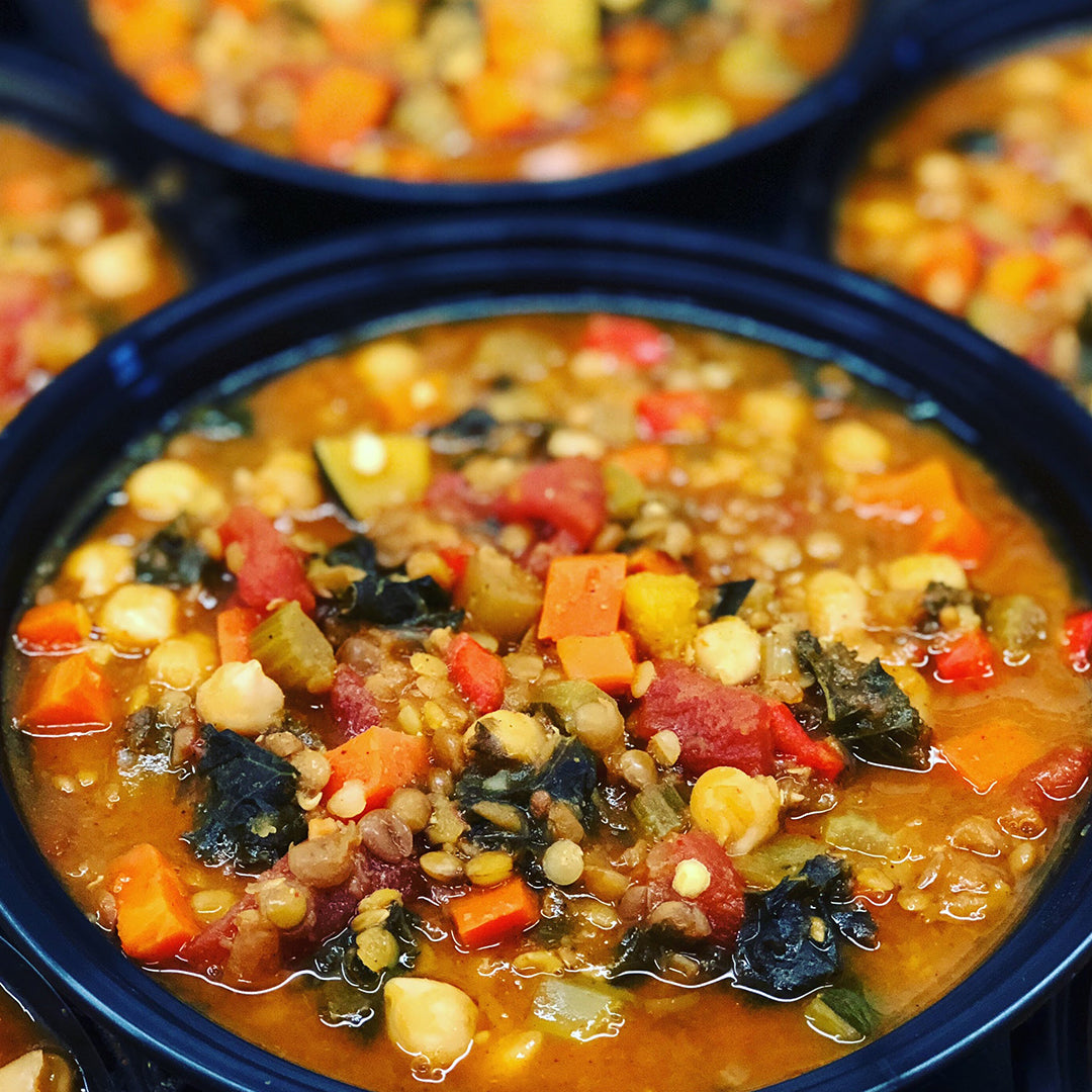 FROZEN: Three Bean Chili and Quinoa