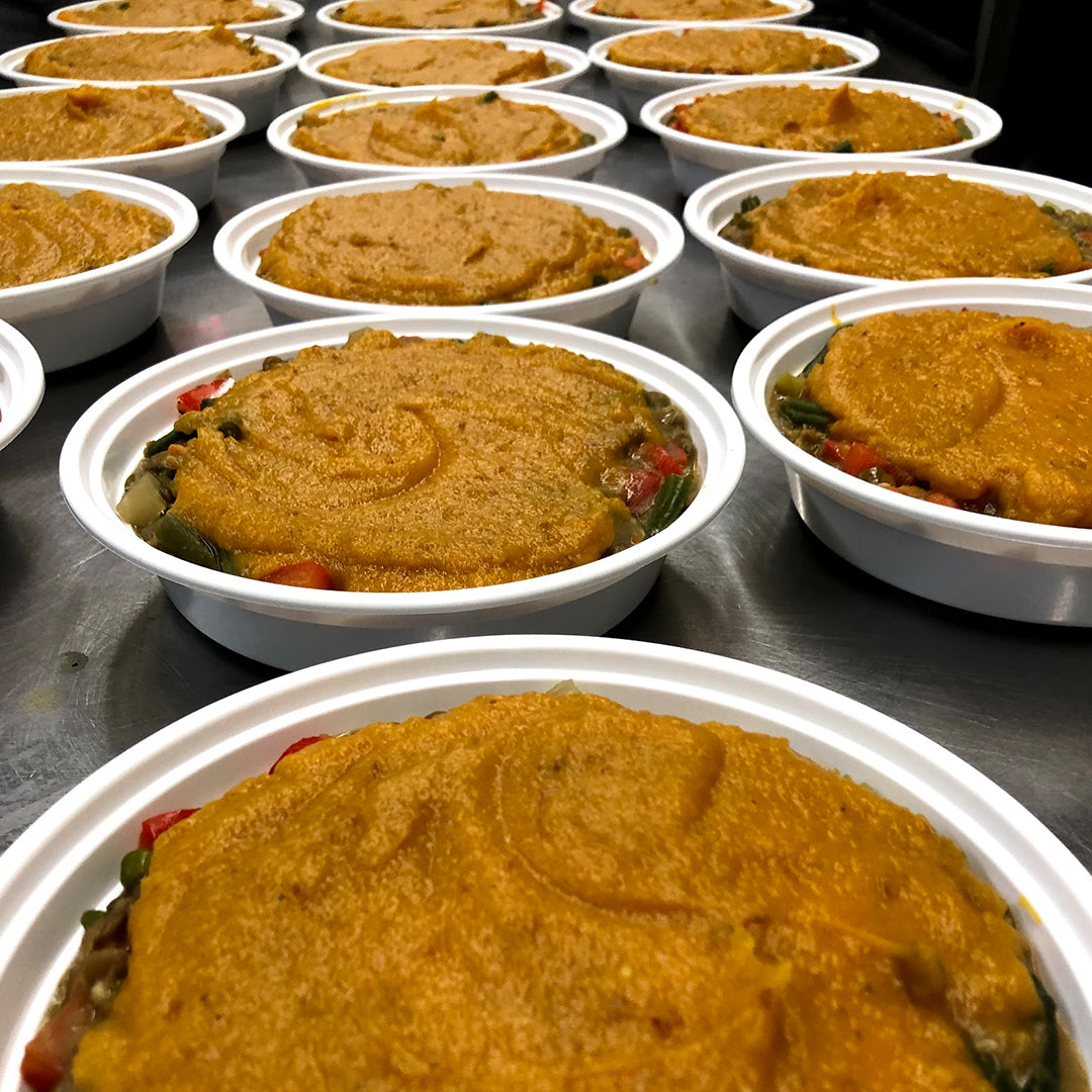Shepherd's Pie with Sweet Potato Mash