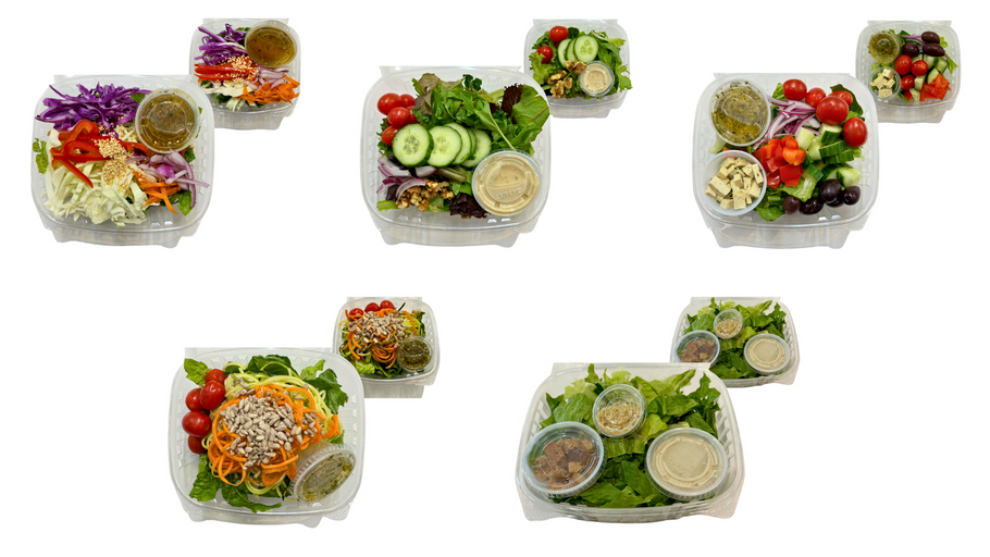 "Fresh Greens, Bold Flavours: Meet Our New Salads."