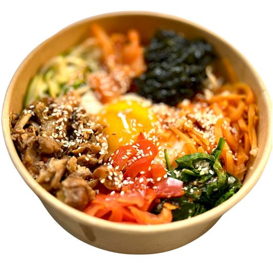 Chicken Adobo Bibimbap