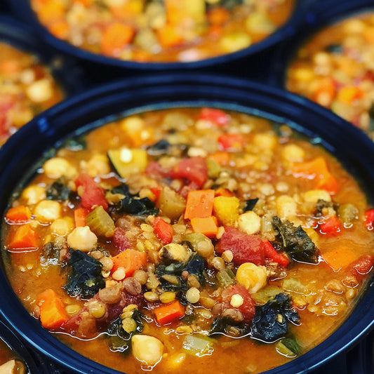 FROZEN: Three Bean Chili and Quinoa